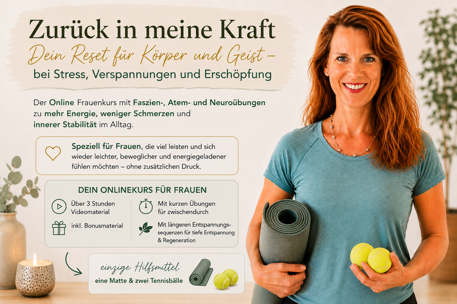 Flyer Online Kurs